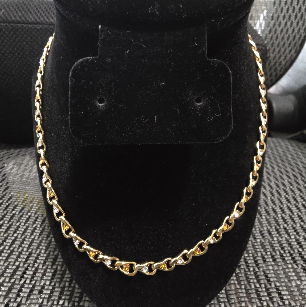 Inch Of Gold Necklace (18k Gold Layered Sterling Silver Layered)
